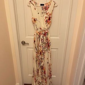 Vici floral maxi dress